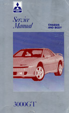 1992-1996 Mitsubishi 3000GT Shop Service Repair Manual Chass Bod Elec Vol 1 & 2 picture