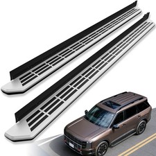 500LBS Aluminum Side Steps Nerf Bars Running Boards For 2026 Hyundai Palisade picture