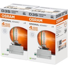 Osram 66340HBI Xenarc 35W D3S PK32D-5 4600K HID Xenon Light Bulb (2 Silver  picture