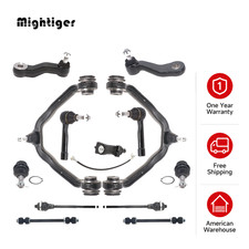 For Chevy Silverado GMC Sierra 1500 New Front Upper Control Arms Sway Bars Kit picture