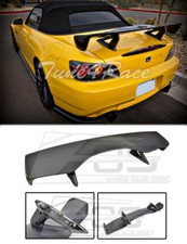 For 00-09 Honda S2000 ABS Plastic BLACK Rear Trunk Lid Wing Spoiler CR Style New picture