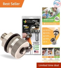 Veteran-Owned Quick Twist Oil Drain Valve – Tool-Free Installation – M14-1.50 picture
