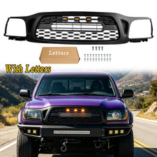 Grille For 2001-2004 Toyota Tacoma TRD Style Front Grill with LEDs Replacement picture