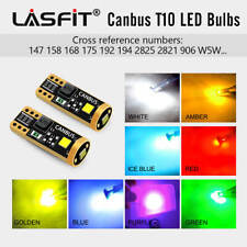 LASFIT T10 194 168 2825 W5W LED License Plate Lights Bulb White Red Amber Blue picture