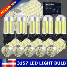 2X/4X/10X White 3157 3457 3057 Signal 144SMD Backup Reverse Turn LED Light Bulbs picture