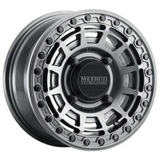 4/136 Method Race Wheels 415 Beadlock Wheel 15x7 5.0 + 2.0 Graphite For Can-Am picture