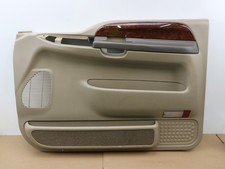 99-07 Ford Excursion F250 F350 Front Passenger Door Panel OEM Tan/Wood picture