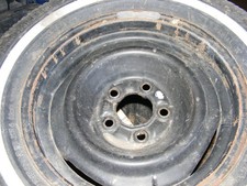 Vintage Car Truck Steel Wheel 15