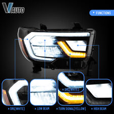 VLAND LED Headlights For Toyota 07-13 Tundra & 08-21 Sequoia Reflector Housing picture