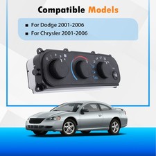 A/C Heater Climate Control Module For Dodge Chrysler 2001-2006 599-149 4596277AA picture