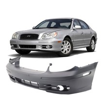 2002-2005 Hyundai Sonata Base GL GLS LX Front Bumper Cover HY1000139 865603D030 picture