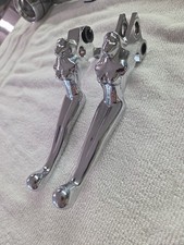 Kuryakyn 1049 Chrome Silhouette Clutch & Brake Levers for Harley picture