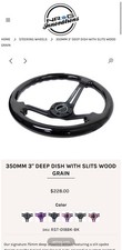 NRG steering Wheel RST-018BK-BK picture