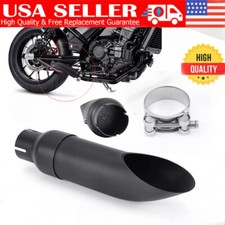 Shorty GP Exhaust Muffler Tip Slip On For Honda Rebel 1100 CMX1100 2021-2026 USA picture