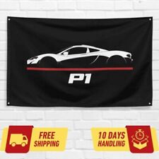 For McLaren P1 2013-2015 Enthusiast 3x5 ft Flag Banner Birthday Gift picture