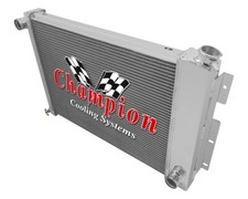 ER Champion 3 Row Radiator for 1967-1969 Chevrolet Camaro Big V8 Eng (Manual) picture