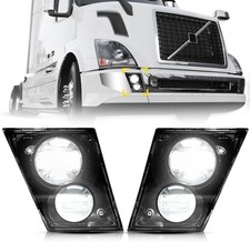 LED Fog Lights Pair for Volvo VNL VN Truck 1997-2015 Fog Lamp Assembly picture