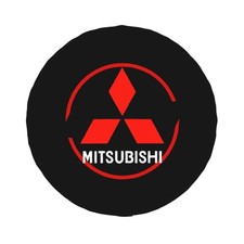 17 inch for Mitsubishi Waterproof Dust-Proof Car Spare Tire Cover Black picture