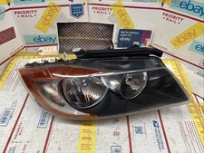 06-08 BMW 325i SEDAN PASSENGER RIGHT HALOGEN HEADLIGHT # 6942726 BROKEN TAB picture