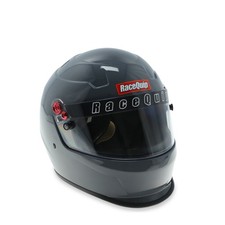 RaceQuip 277665RQP PRO25 Full Face Helmet, Gloss Steel - Large picture