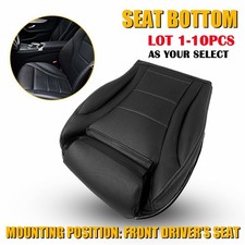 1-10X Fit 15-21 Mercedes Benz C250 C300 C400 Driver Bottom Leather Seat Cover EW picture