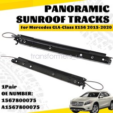 2015-2020 2x Panoramic Sunroof Replacement Tracks For Mercedes-Benz GLA-Class picture
