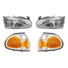 For Ford Windstar 95-97 4-Piece Kit (Driver and Passenger Side Headlights, picture