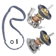 8C3Z8575D Fit For Ford F-250 2008-10 6.4L Powerstroke Motorcraft Thermostat Kit picture