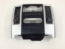 2009-2012 DODGE RAM 1500 FULL CENTER CONSOLE RADIO BEZEL - SILVER OEM ST# M16 picture