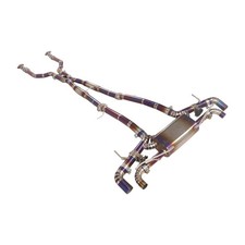 Benni Titanium Valved Cat-Back Exhaust Lexus LC500h 3.5 Hybrid 2018-2025 Quad picture