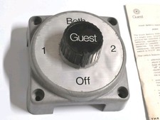 Guest 2300 Heavy Duty MARINE / DIESEL Battery Selector Switch New Old Stock USA picture