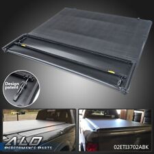 Fit For 2009-2022 Dodge Ram 1500 5.7ft Bed Lock Four-Fold Soft Tonneau Cover  picture