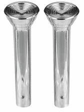 RestoParts Chrome Door Lock Knob Set GTO 442 Chevelle Skylark Grand Prix Riviera picture