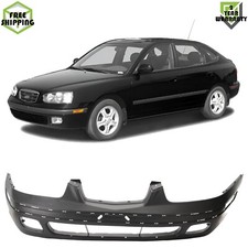 Front Bumper Cover Primed Plastic For 2001-2003 Hyundai Elantra picture