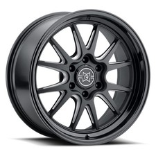 20x9 Method MR802 Raised Double Black Milled Wheels 6x5.5 (0mm) Set of 4 picture