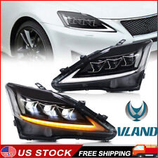 VLAND full LED DRL Projector Headlights For 2006-2013 Lexus IS 250 IS 350 IS F picture