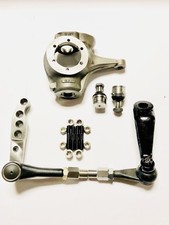 CHEVY 10 BOLT COMPLETE 1-TON CROSSOVER HIGH STEER KIT-W/ KNUCKLE, BALL JOINT picture