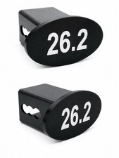 26.2 Marathon Trailer Hitch Cover Plug – 2” Receiver – Running Runner Gift picture