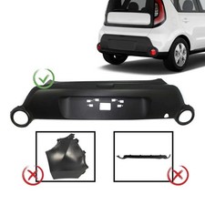 Fits Kia Soul 2014 2015 2016 Rear Upper Bumper Cover Assembly 86611B2110 picture