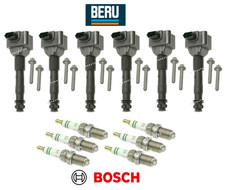 Ignition Coil (Updated) & Spark Plug (6sets) OEM for Porsche 911 Boxster 99-04 picture