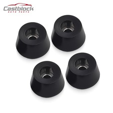 4X Rubber Road Case Cabinet Feet For Speaker Box Foot Door Bumper Audio Amp picture