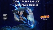 AXOR “Saber Sasuke” DOT & ECE Certified Full Face Motorcycle Helmet picture