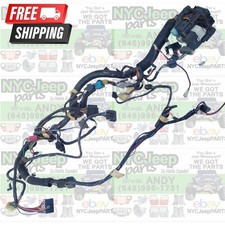 92-95 Jeep Wrangler YJ DASH WIRE HARNESS 9-Pin Hard Top Defrost Wiper Wiring picture