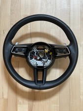 Porsche OEM Leather Steering Wheel PDK 991 992.2 911 Carrera Cayman 997 Macan picture
