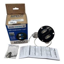 Hella Marine Apelo A2 Marine White/Blue LED Underwater Light 1800 Lumens NEW OEM picture