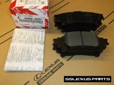 Lexus IS250 (2014-2015) OEM Genuine REAR BRAKE PADS / PAD SET 04466-30282 picture