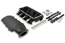Holley 300-679BK Lo-Ram Intake Manifold Single Injector Black Finish picture
