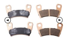 Dual Bore Compact Brake Pad Kit, 1.188 in, Genunine OEM Part 2206025, Set of Two picture