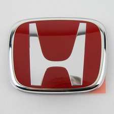 GENUINE STYLE FRONT RED 75700TV8E01 EMBLEM BADGE FOR MODEL AS LISTED picture