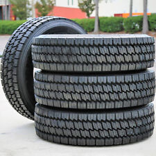 4 Tires Green Max GDR202 225/70R19.5 Load G 14 Ply Drive Commercial picture